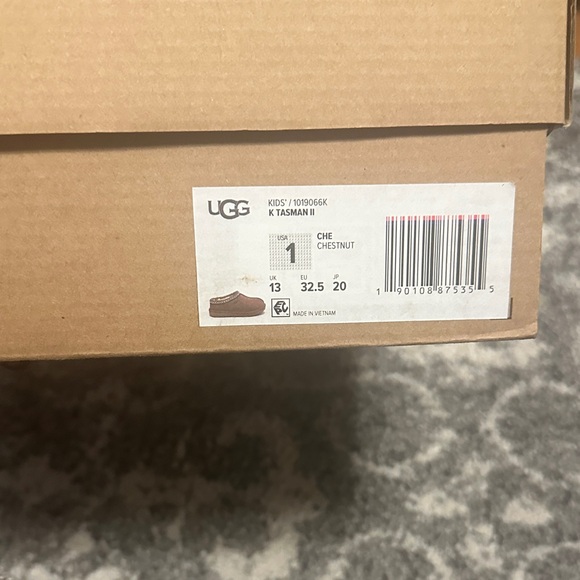 UGG New Tasman II chestnut youth Shoes - Picture 4 of 4
